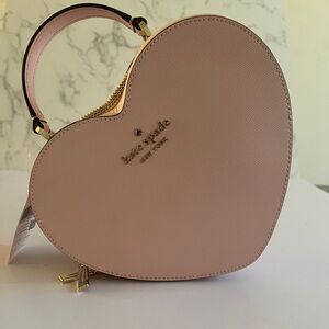 Kate Spade Pink Love Shack Heart Bag